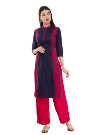 Cotton Printed Stylish  Straight Kurta, Kurti for Women